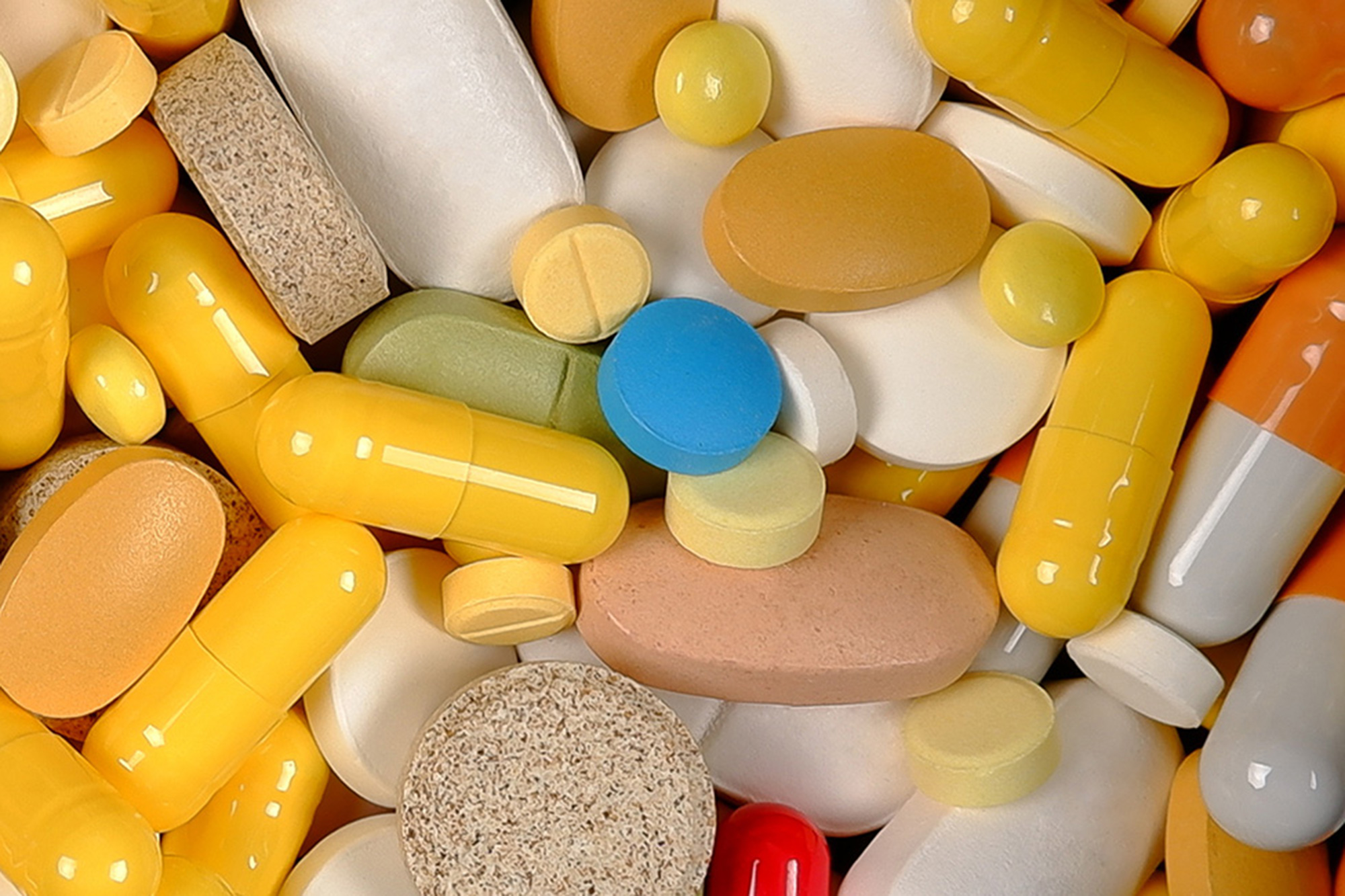 An image of pills and medications